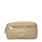 Beige Nylon Clutch Bag