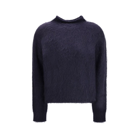 Blue Polyamide Sweatshirt