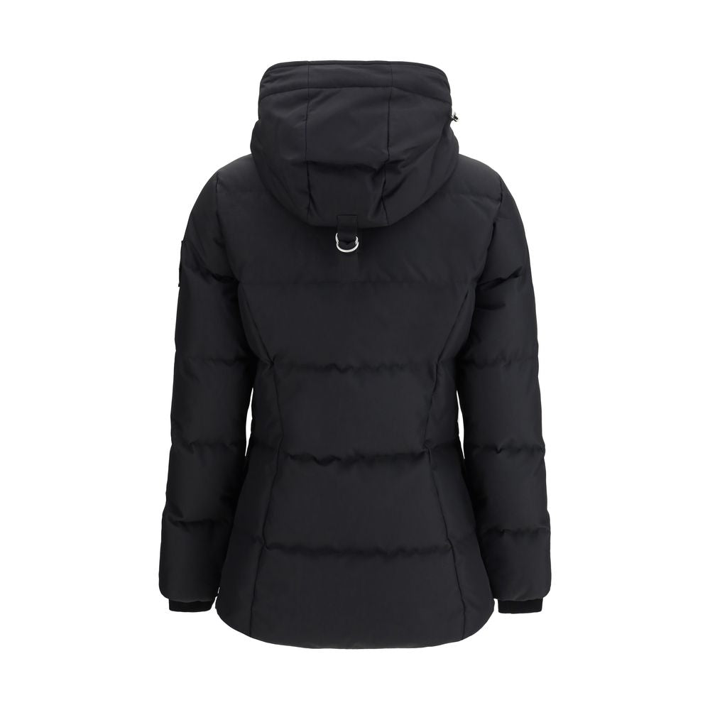Black Recycled Polyester Coat