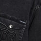 Black Cotton Long Sleeve Denim Casual Shirt