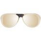Rose Gold Acetate & Plastic Sunglasses