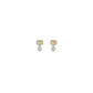 Gold Metal Earrings