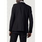Black Polyester Blazer