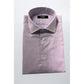 Purple Cotton Men Shirt