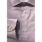 Purple Cotton Men Shirt