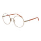 Gold Metal & Plastic Glasses (Frames)