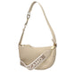 Gray Leather Shoulder Bag