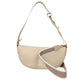 Gray Leather Shoulder Bag