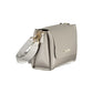 Grigio Polyurethane Women Handbag