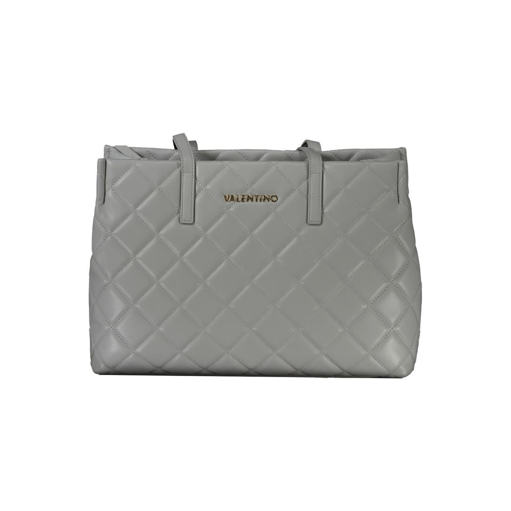 Grigio Poliuretano Women Handbag