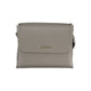 Grigio Polyurethane Women Handbag
