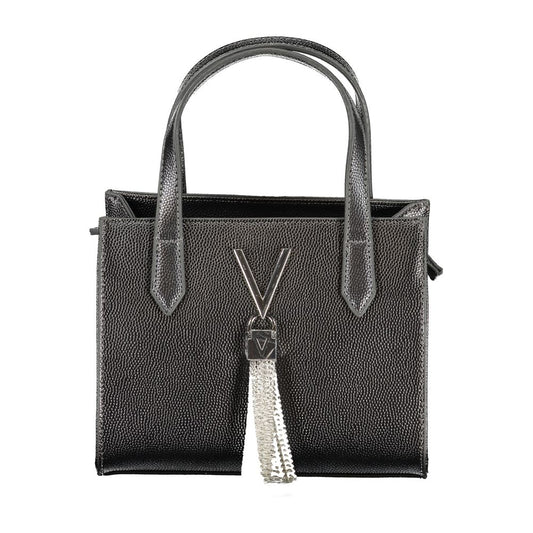 Grigio Polyurethane Women Handbag