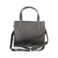 Grigio Polyurethane Women Handbag