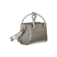 Gray Polyethylene Women Handbag