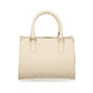 Beige Polyethylene Handbag