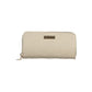 Beige Polyethylene Women Wallet