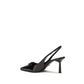 Black Calf Leather Bos Taurus High Heel Pumps