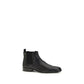 Black Goatskin Ankle Boots