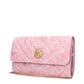Pink Fabric Clutch Bag