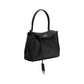 Black Calf Leather Bos Taurus Shoulder Bag