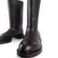 Black Calfskin Boots