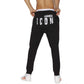 Black Cotton Joggers (Workout Pants)
