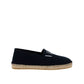 Black Canvas Espadrilles