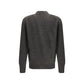 Brown Marabou Cardigan