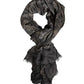 Multicolor Camouflage Fringes Modal Foulard Scarf