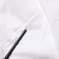 White Cotton Stretch Tapered Mid Waist Chino Pants