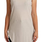 Light Gray 100% Cotton Sleeveless Razor Back Tank Top