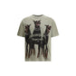 Bicolor Cotton T-Shirt