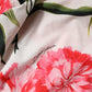 Multicolor Floral Off Shoulder Blouse Top