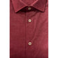 Red Cotton Men's Shirt