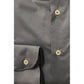 Gray Cotton Men Shirt