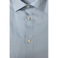 Light Blue Cotton Men Shirt