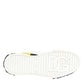 Multicolor Leather Graffiti Low Top Sneakers Shoes