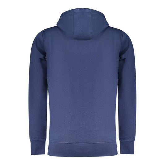 Blue Cotton Men's Sweatshirt