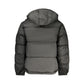 Black Polyester Men's Jacket