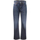 Blue Cotton Women's High-Rise Jeans