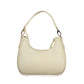 Beige Polyurethane Women's Bag with Shoulder Strap