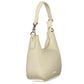 Beige Polyurethane Women's Bag with Shoulder Strap