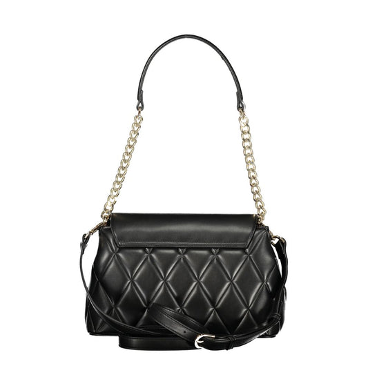 Nero Polyurethane Women Shoulder Bag
