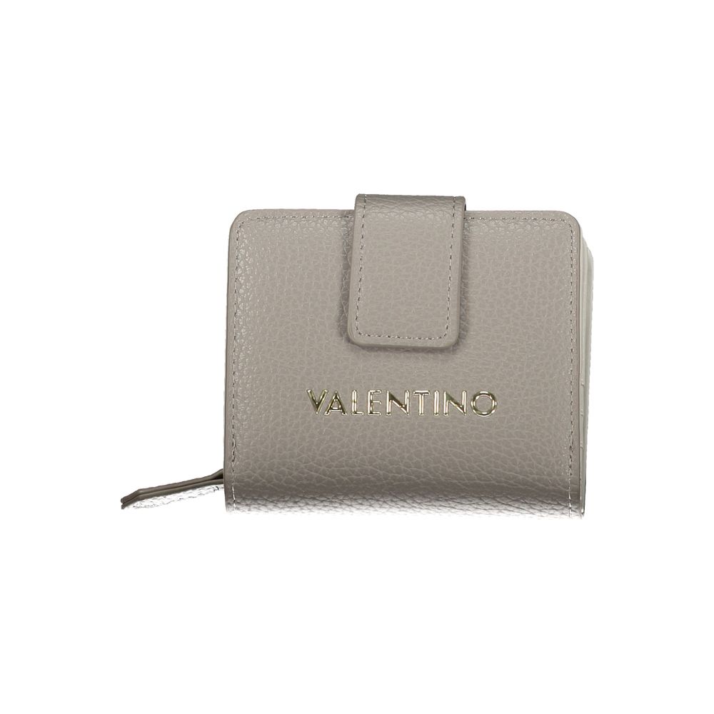 Grigio Polyurethane Women Wallet