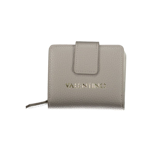Grigio Polyurethane Women Wallet