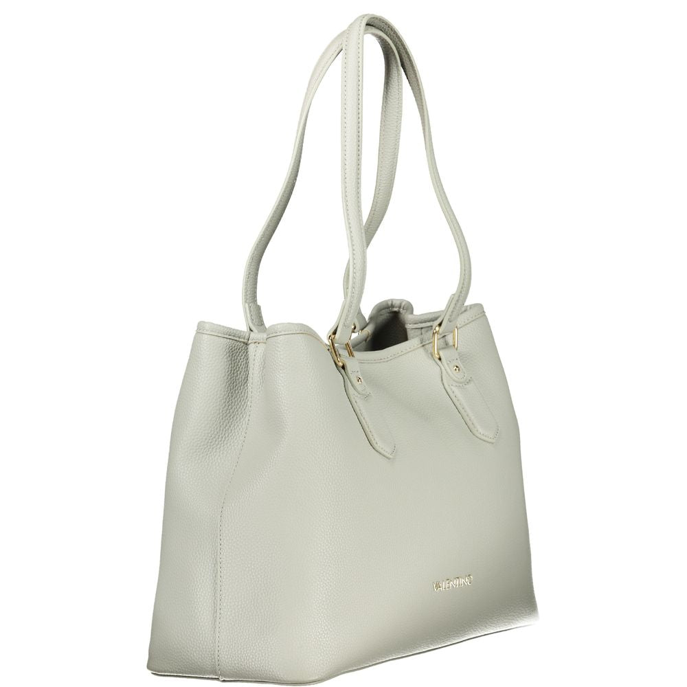 Grigio Poliuretano Woman Handbag