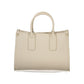 Beige Polyethylene Handbag