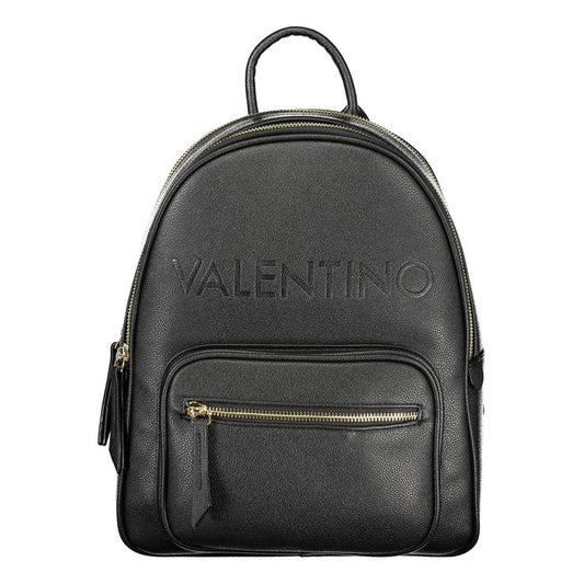 Nero Poliuretano Women Backpack