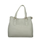 Grigio Polyurethane Women Handbag