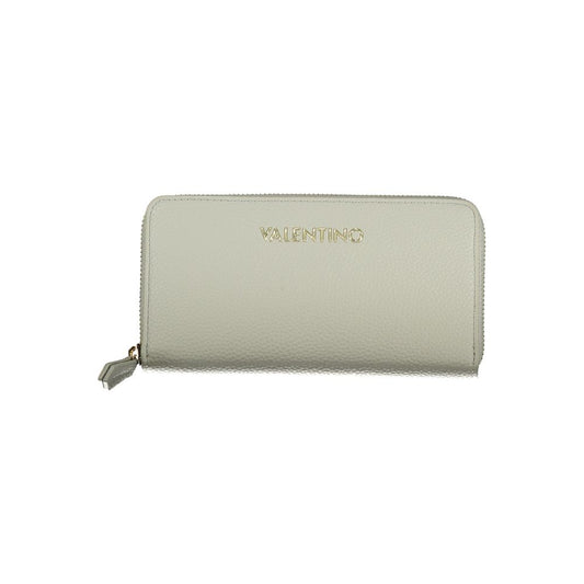 Grigio Polyurethane Woman Wallet